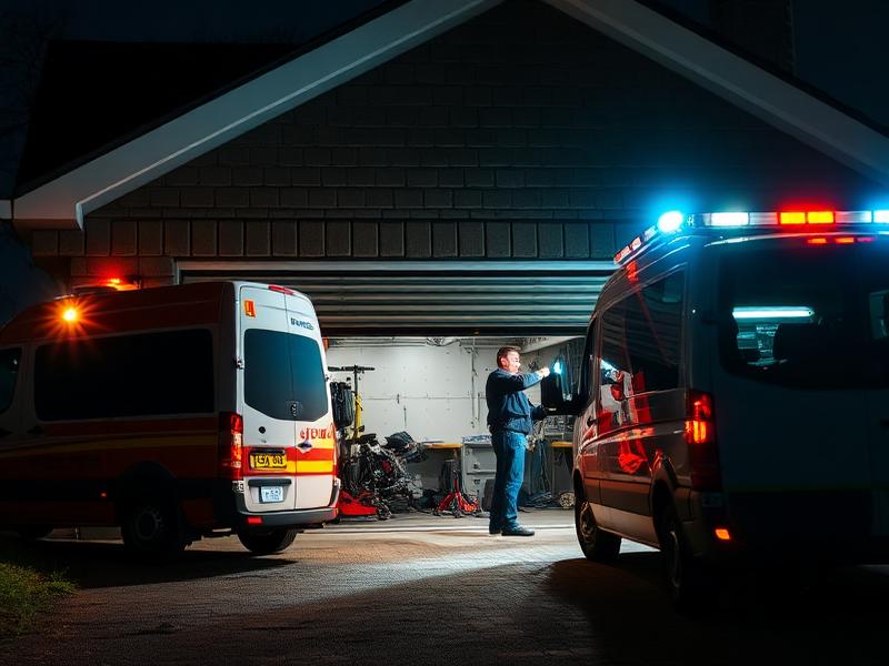 Emergency garage door service in Summitville